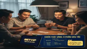 Bí quyết đánh Phỏm ù cực nhanh tại Betvip