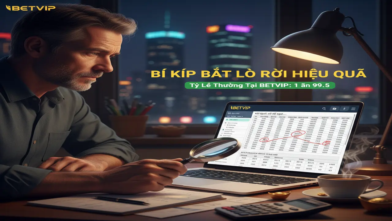 Cách bắt lô rơi chính xác Betvip