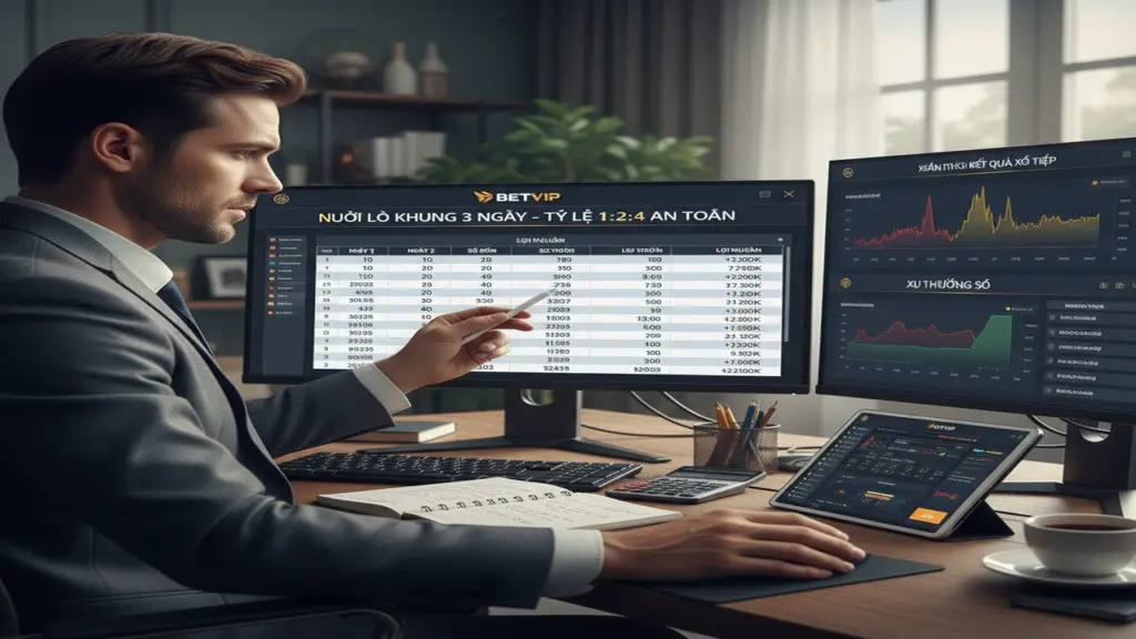 Bí kíp nuôi lô khung 3 ngày Betvip